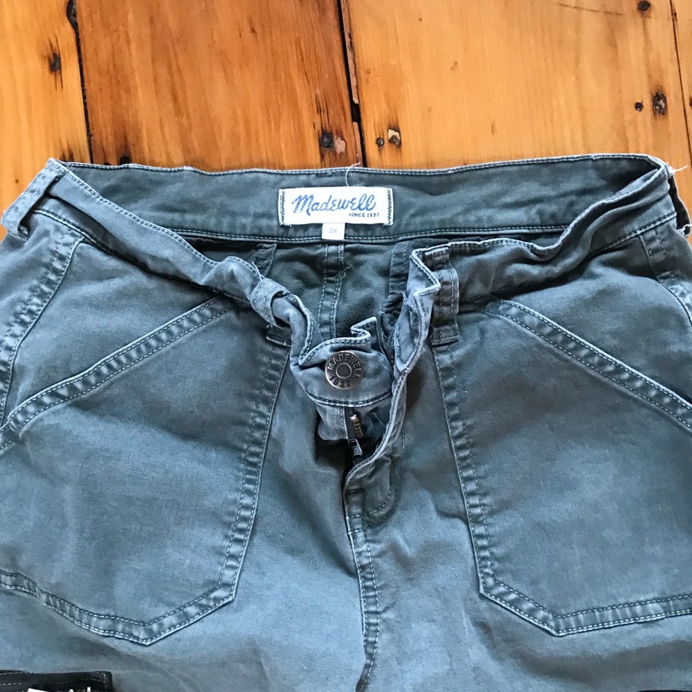 Miss Green madewell  Cargo Zip Jeans